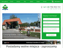 Tablet Screenshot of camping-korona.com.pl